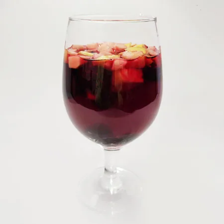 Copa de Clericot con frutos rojos
